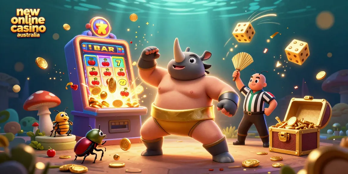 Experience the thrill of new online casino Australia with dynamic 3D characters and vibrant casino themes.