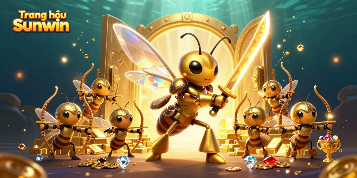Experience exciting gameplay at Trang chủ Sunwin with thrilling 3D characters amidst jewels and golden treasures.