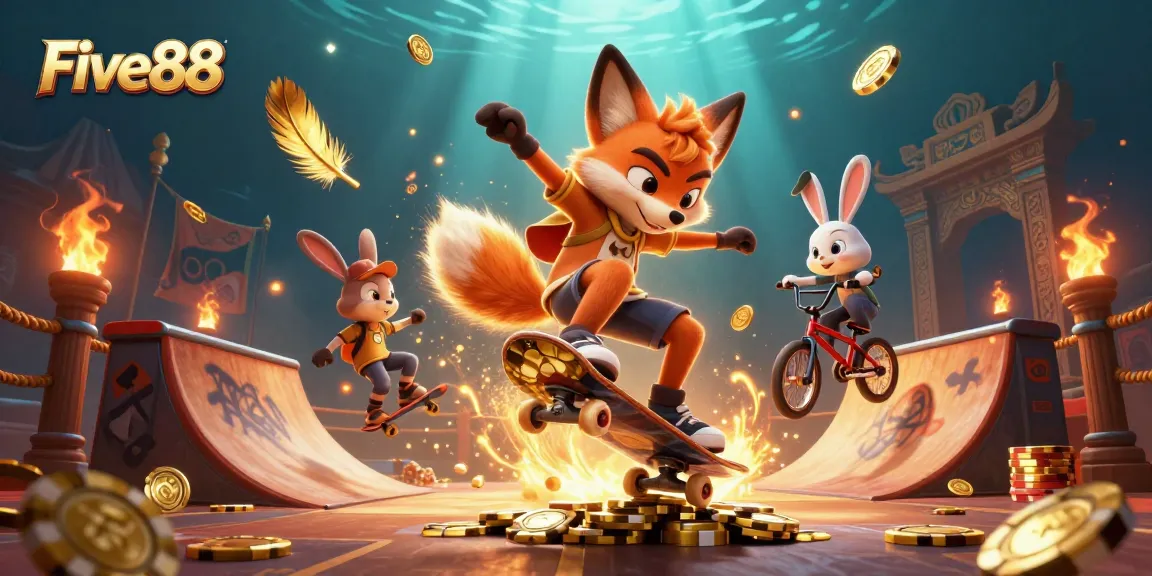 Engage with Five88's thrilling casino world featuring dynamic acts and rich visuals.